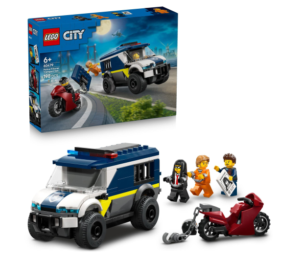 LEGO CITY 60479 Furgonetka policyjnego konwoju więziennego - 1473489 - zdjęcie 2